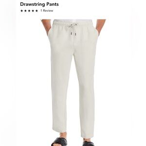 Men’s Onia Tapered Leg Cotton Pants